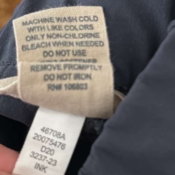 Duluth Blue Nylon Cargo Pants Size 4 - Picture 6 of 6